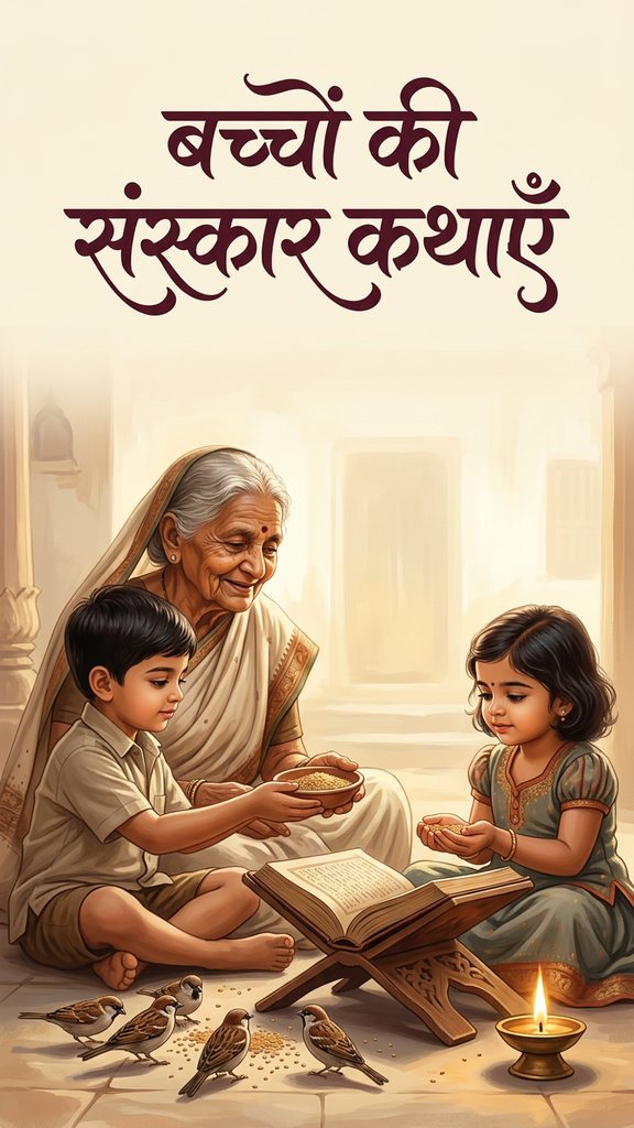 बच्चों के लिए 5 मिनट की संस्कार कथाएँ